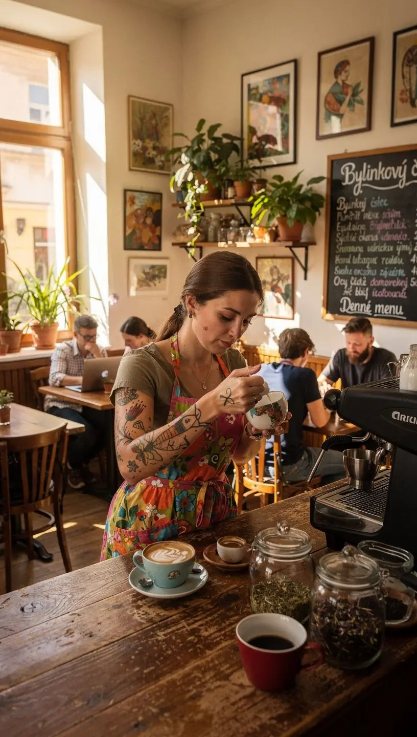 Zátišie s čajom, knižkou a dečkou na útulnej pohovke
