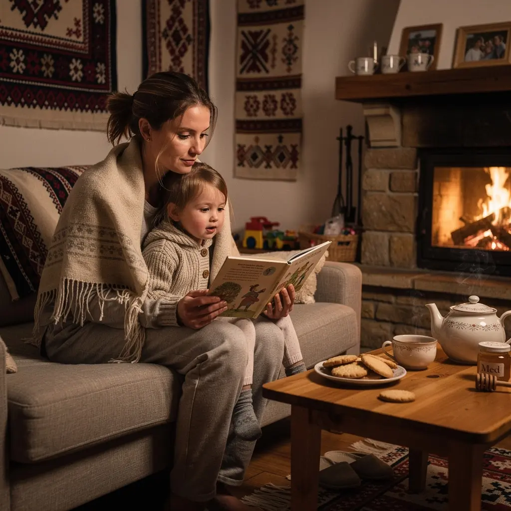 Zátišie s čajovou kanvicou a šálkami v kúpeľnej atmosfére